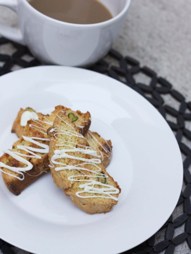 Orange-Pistachio Biscotti
