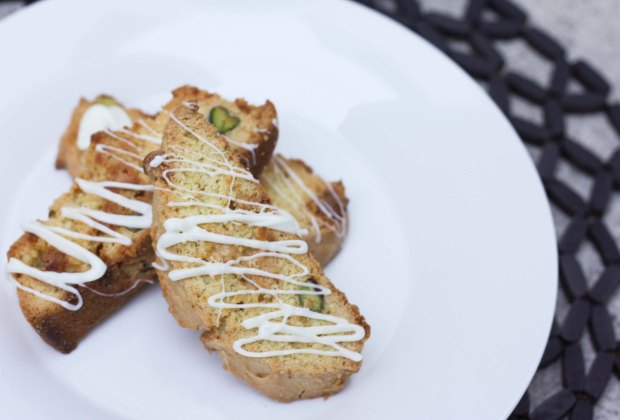 Orange-Pistachio Biscotti