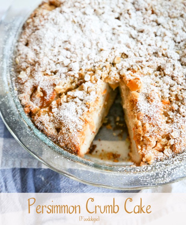 Persimmon Crumb Cake1