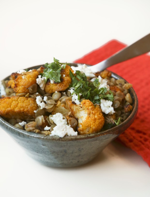 RoastedCauliflowerLentilSalad1