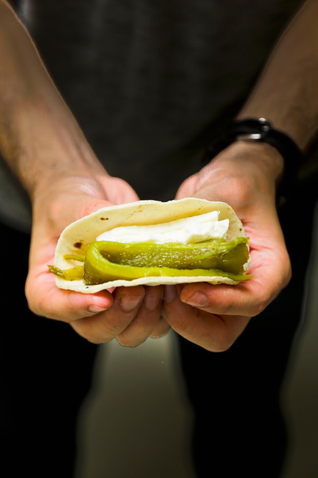 hatch chile and panela