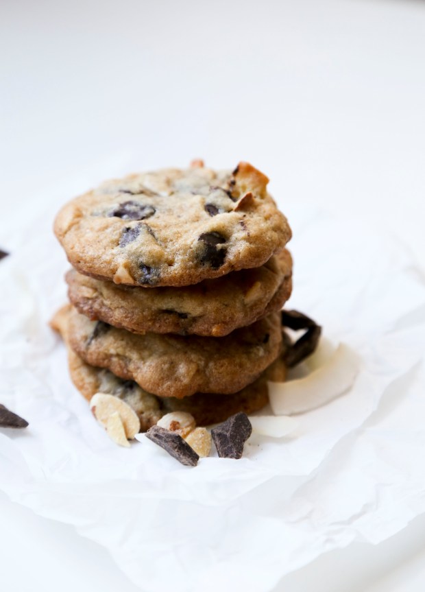 Almond Coconut Choc Chip Cookies1