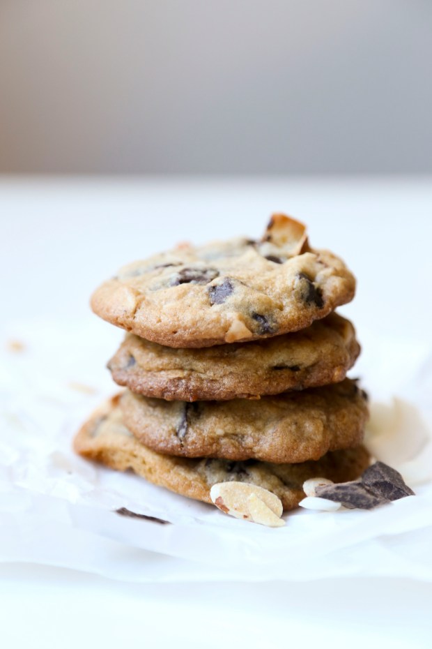 Almond Coconut Choc Chip Cookies3